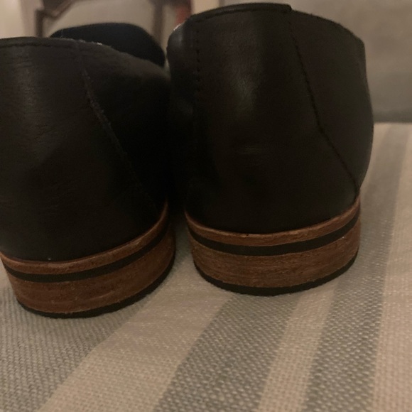 Kork Ease flat black ladies loafers - Picture 3 of 5